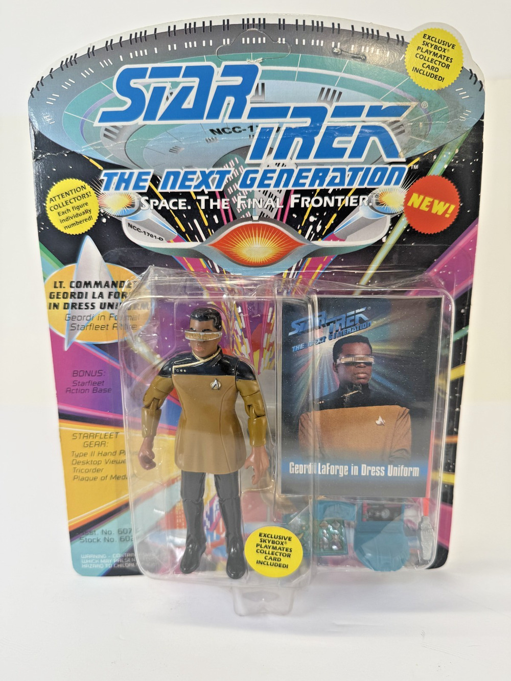 1993 Playmates - Star Trek: The Next Generation - Lt. Commander Geordi La Forge
